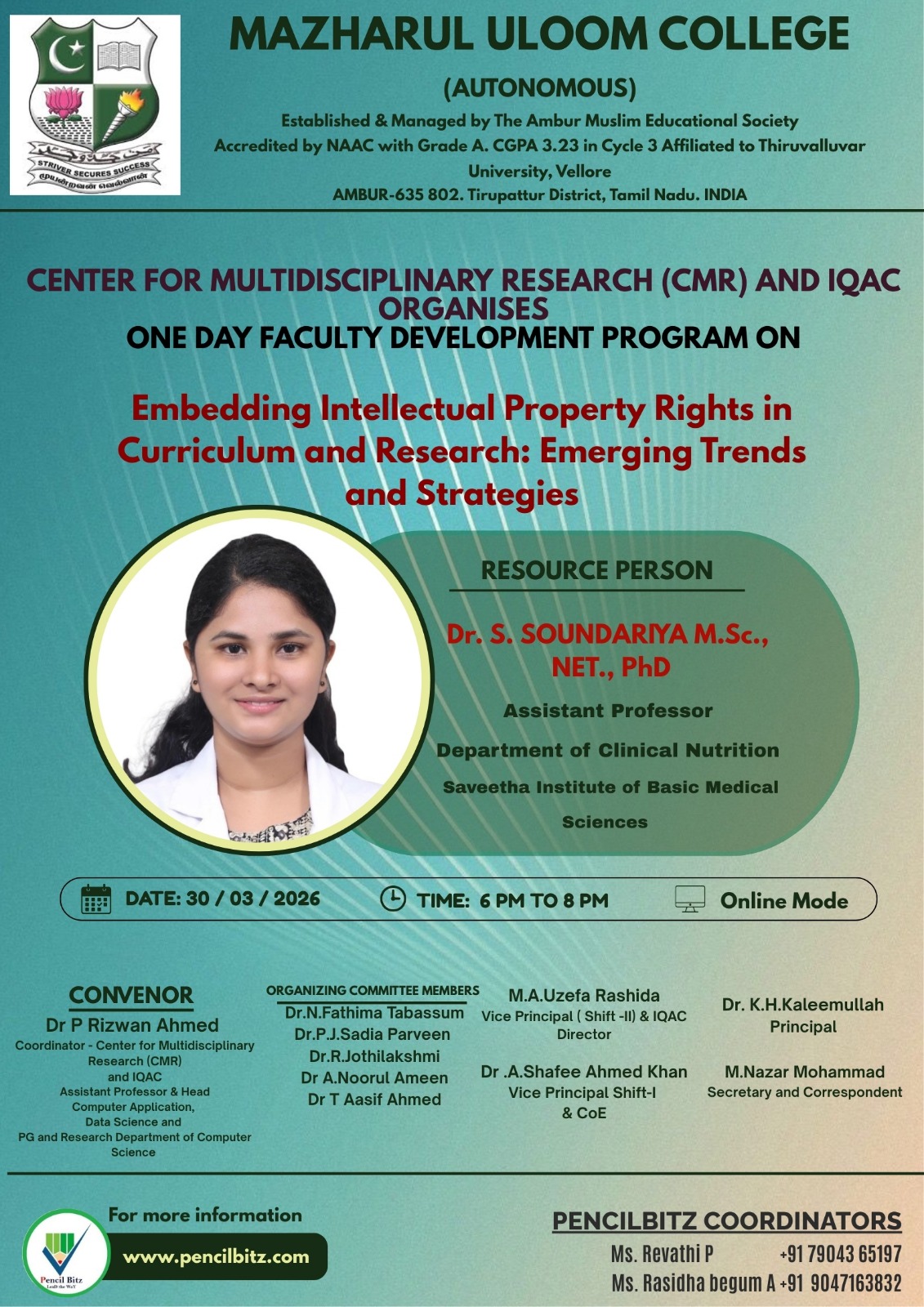 College Event Brochure